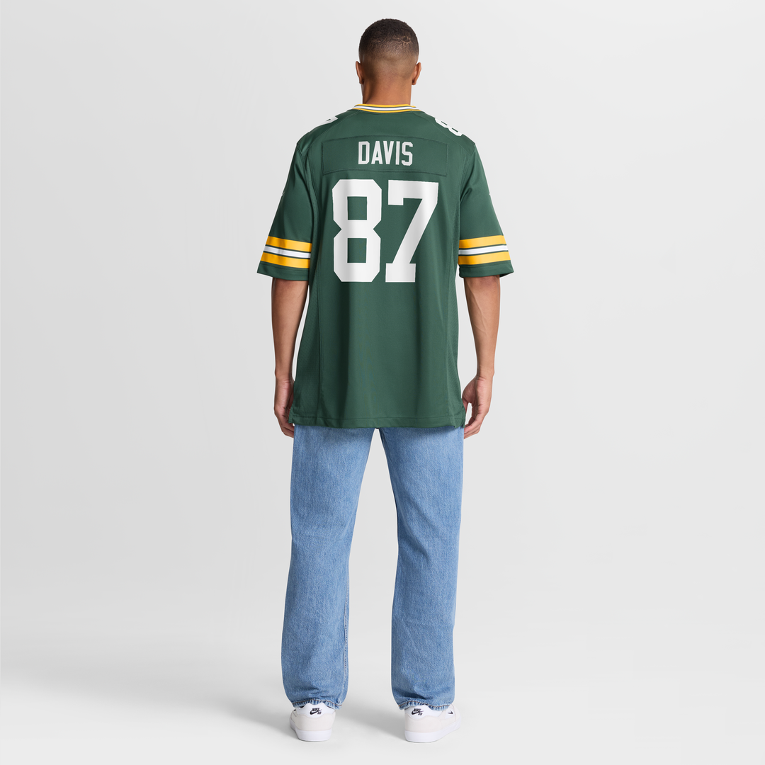 Green Bay Packers Willie Davis Nike Game Retired Player Jersey - Green