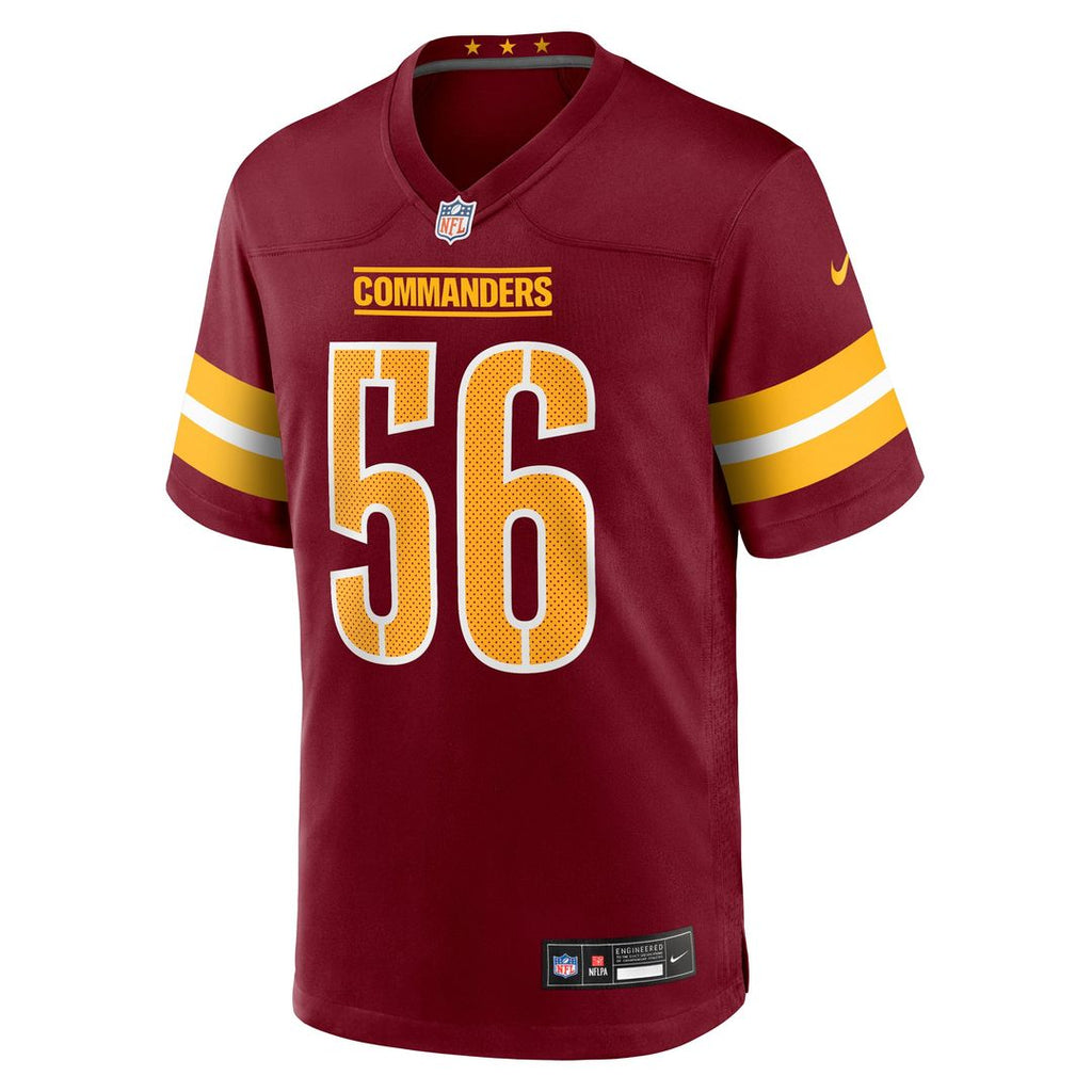 Washington Commanders Kain Medrano Nike Team Game Jersey - Burgundy