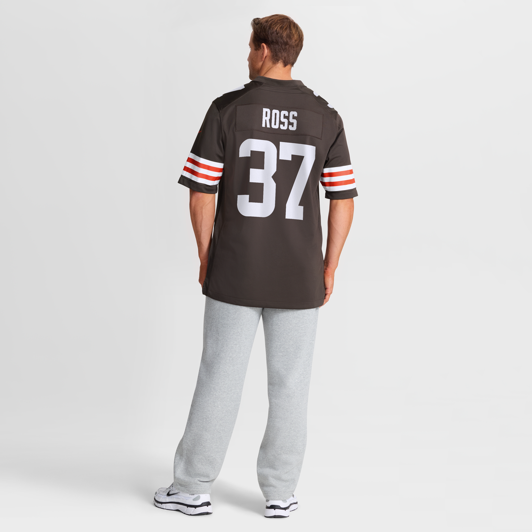 Cleveland Browns D'Angelo Ross Nike Team Game Jersey - Brown