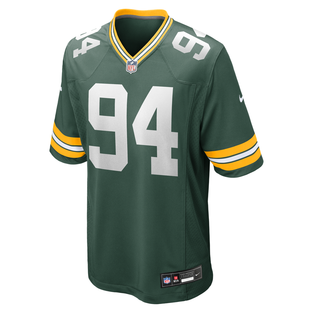Green Bay Packers Karl Brooks Nike Game Jersey - Green