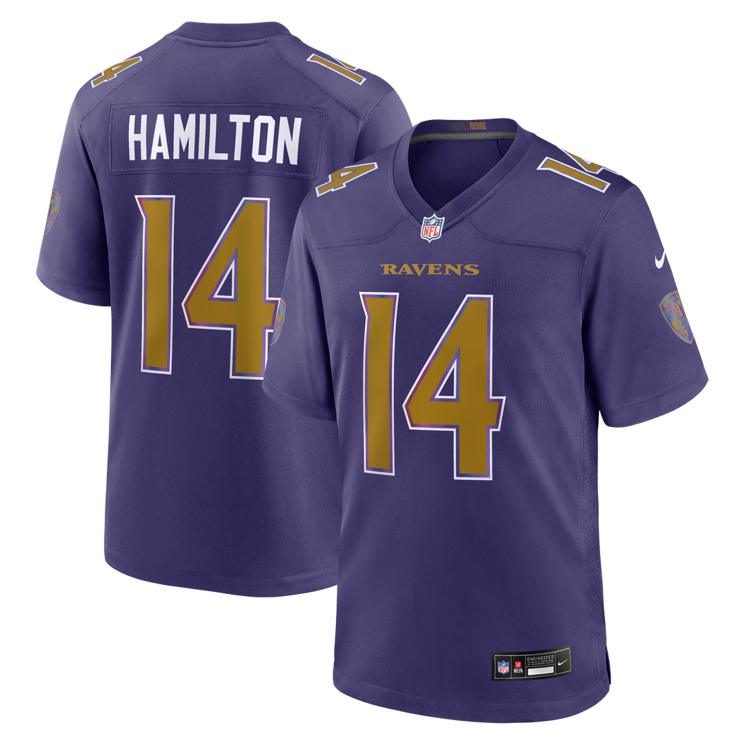Baltimore Ravens Kyle Hamilton Nike Alternate Game Jersey - Black