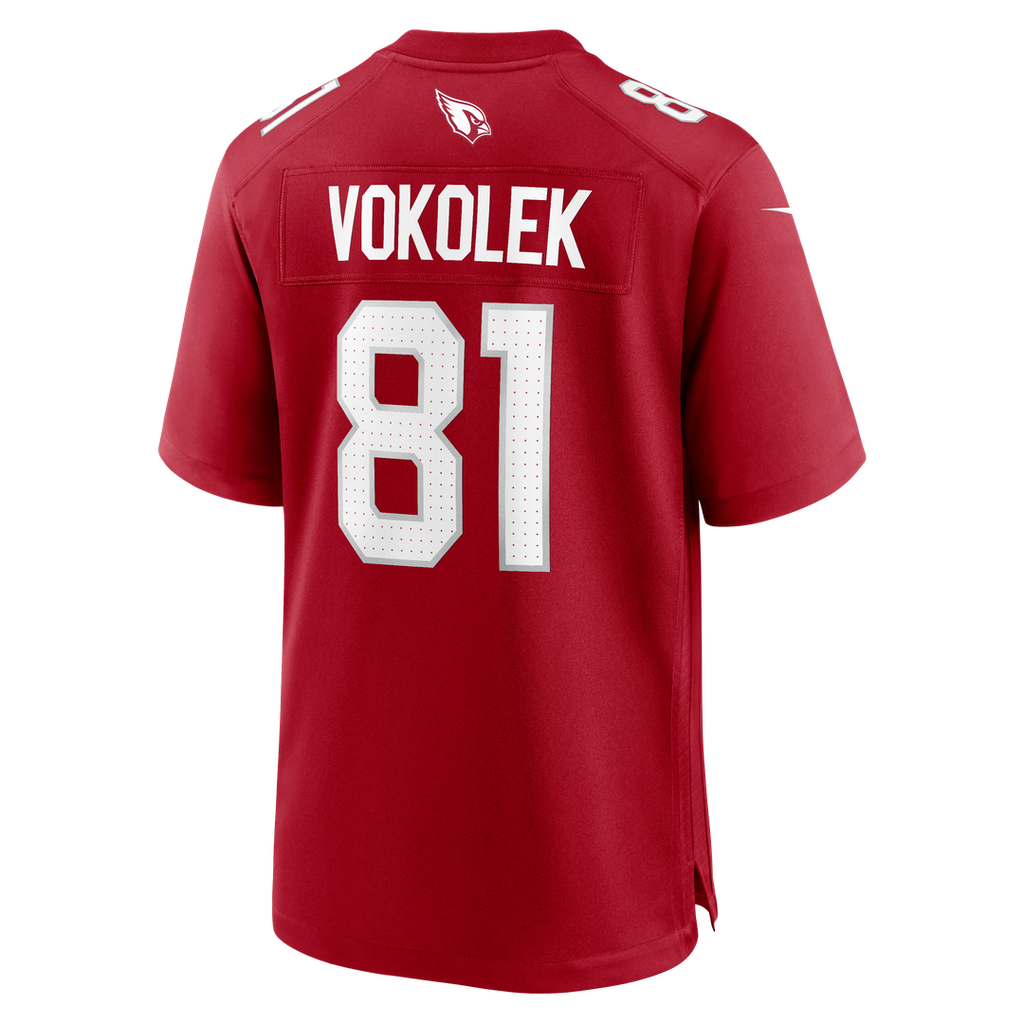 Arizona Cardinals Travis Vokolek Nike Team Game Jersey - Cardinal