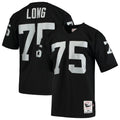 Las Vegas Raiders 1983 Howie Long Mitchell & Ness Authentic Throwback Retired Player Jersey - Black