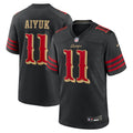 San Francisco 49ers Brandon Aiyuk Nike Rivalries Collection Game Jersey - Black