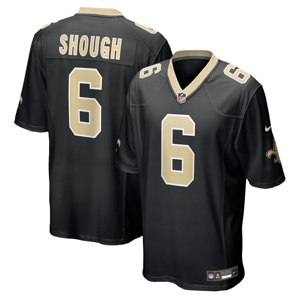 New Orleans Saints Tyler Shough Nike Alternate Game Player Jersey - Gold