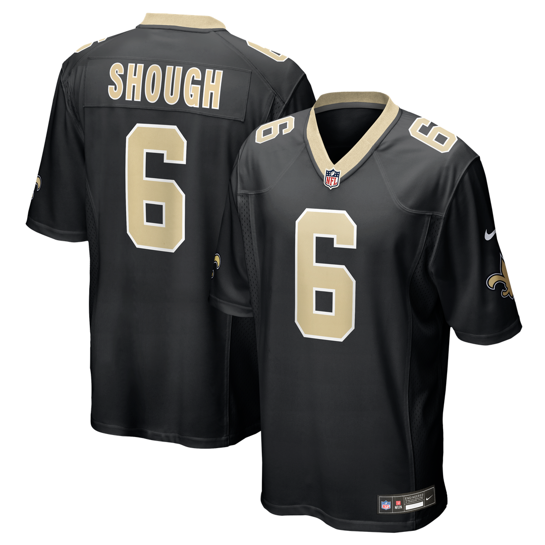 New Orleans Saints Tyler Shough Nike Alternate Game Player Jersey - Gold