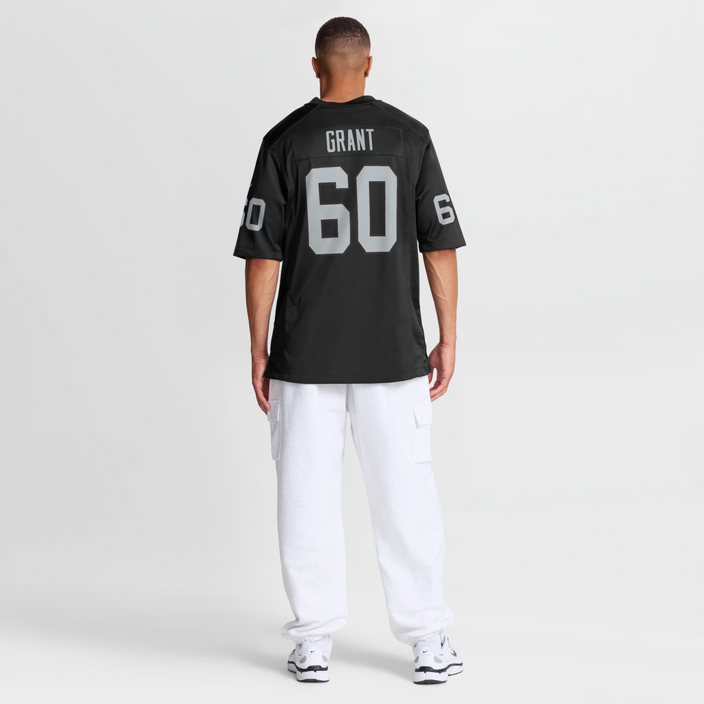 Las Vegas Raiders Charles Grant Nike Team Game Jersey - Black