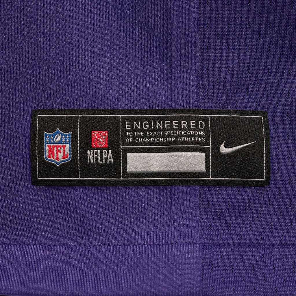 Baltimore Ravens Nick Moore Nike Game Jersey - Purple