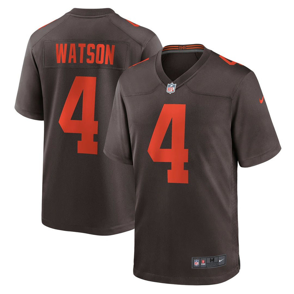 Cleveland Browns Deshaun Watson Nike Alternate Game Jersey - White