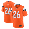 Denver Broncos Devon Key Nike Team Game Jersey - Orange