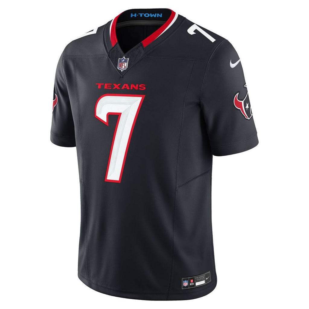 Houston Texans C.J. Stroud Nike Vapor F.U.S.E. Limited Jersey - Navy