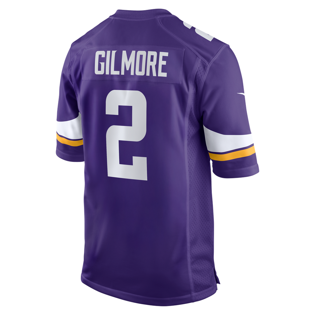 Minnesota Vikings Stephon Gilmore Nike Game Jersey - Purple