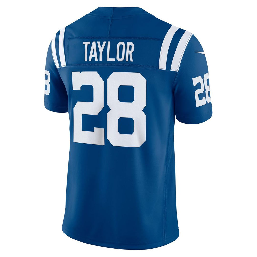Indianapolis Colts Jonathan Taylor Nike Vapor F.U.S.E. Stitched Limited Jersey - White