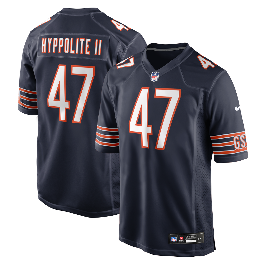 Chicago Bears Ruben Hyppolite II Nike Team Game Jersey - Navy