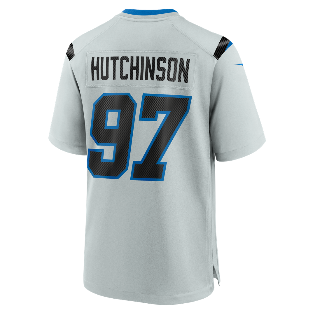 Detroit Lions Aidan Hutchinson Nike 2026 Rivalries Collection Game Jersey - Silver