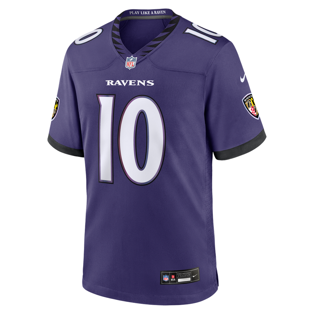 Baltimore Ravens LaJohntay Wester Nike Team Game Jersey - Purple