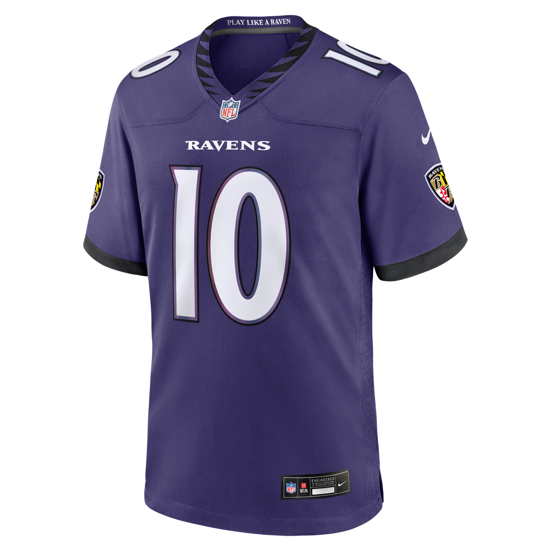 Baltimore Ravens LaJohntay Wester Nike Team Game Jersey - Purple