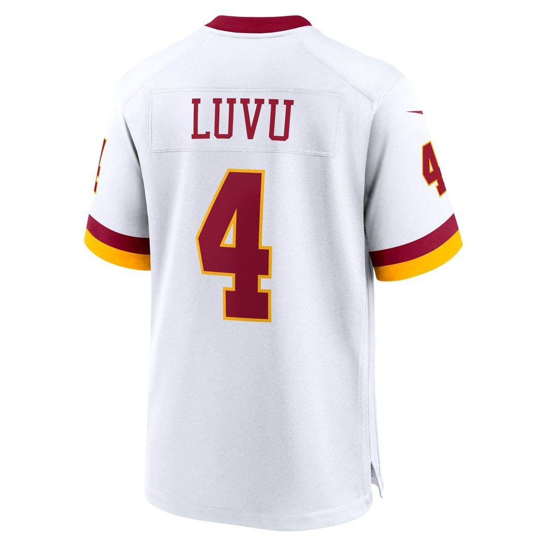 Washington Commanders Frankie Luvu Nike Game Super Bowl Era Jersey - White