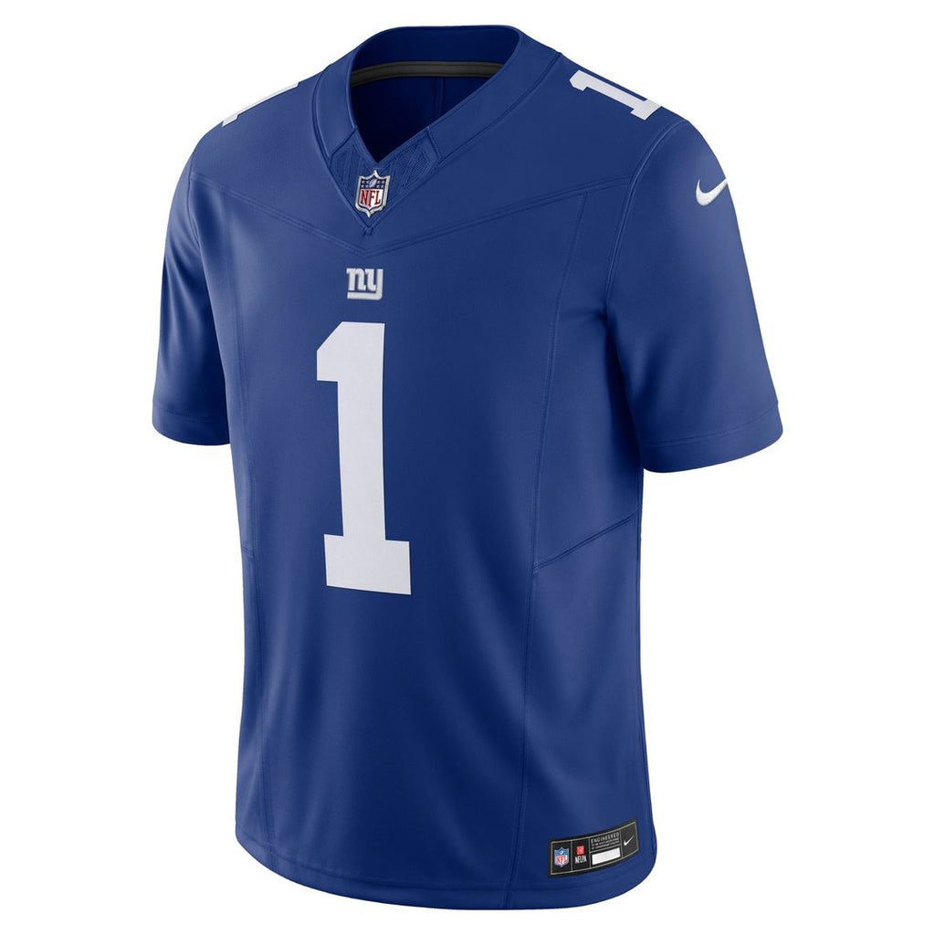 New York Giants Malik Nabers Nike Vapor F.U.S.E. Limited Jersey - Royal