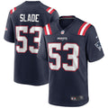 New England Patriots Chris Slade Nike Game Retired Player Jersey - Navy
