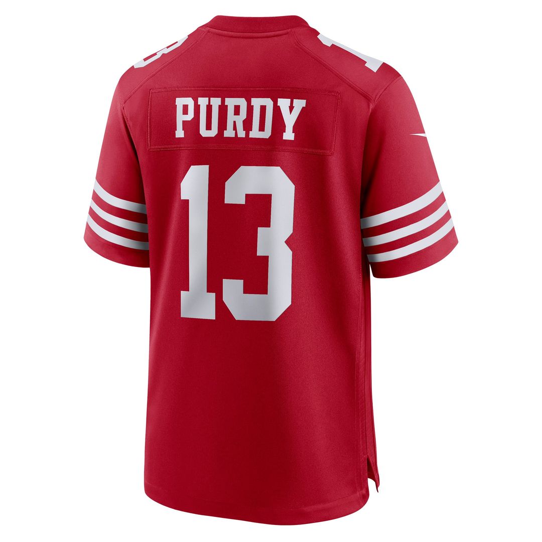 San Francisco 49ers Brock Purdy Nike Game Player Jersey - White