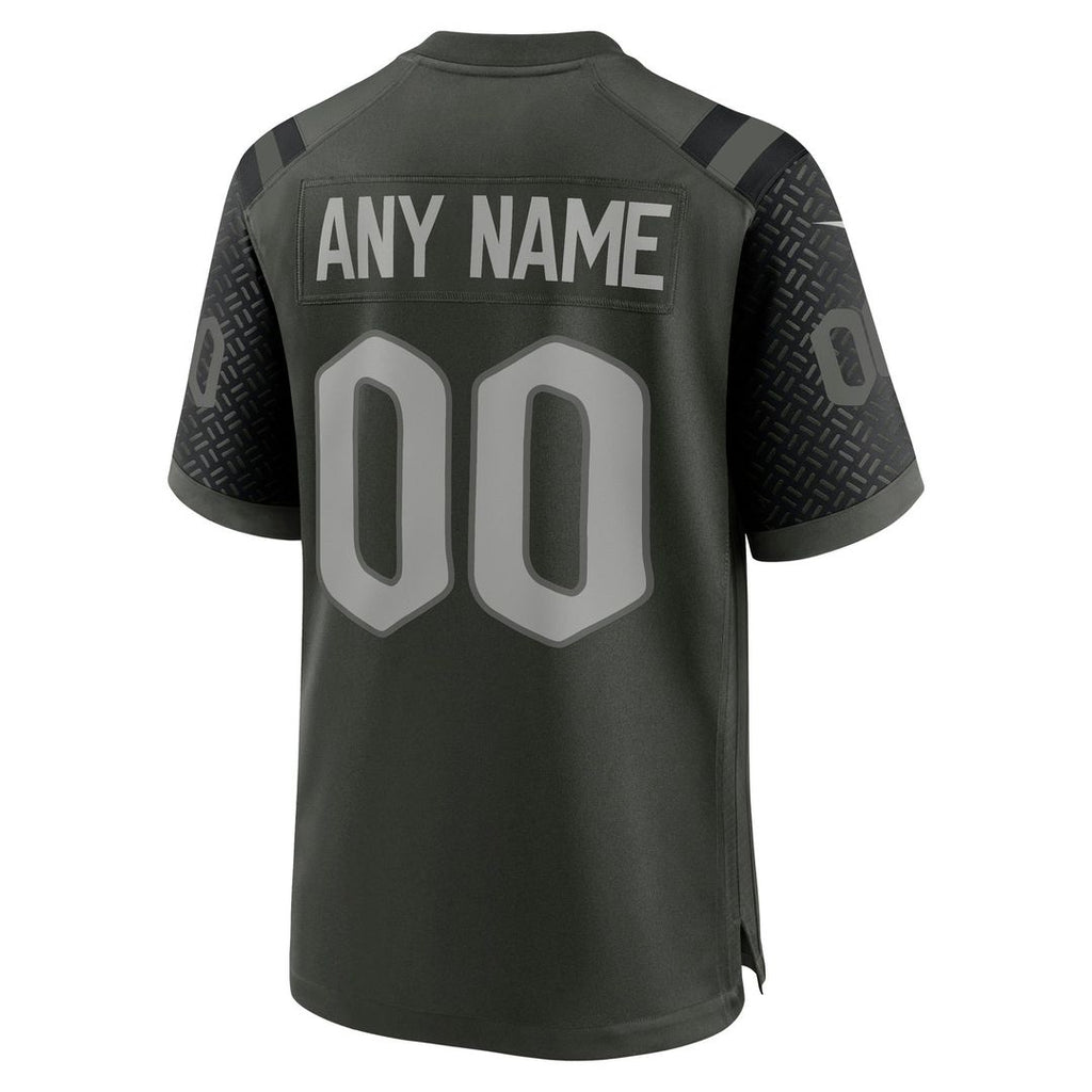 New York Jets Nike Rivalries Collection Custom Game Jersey - Green