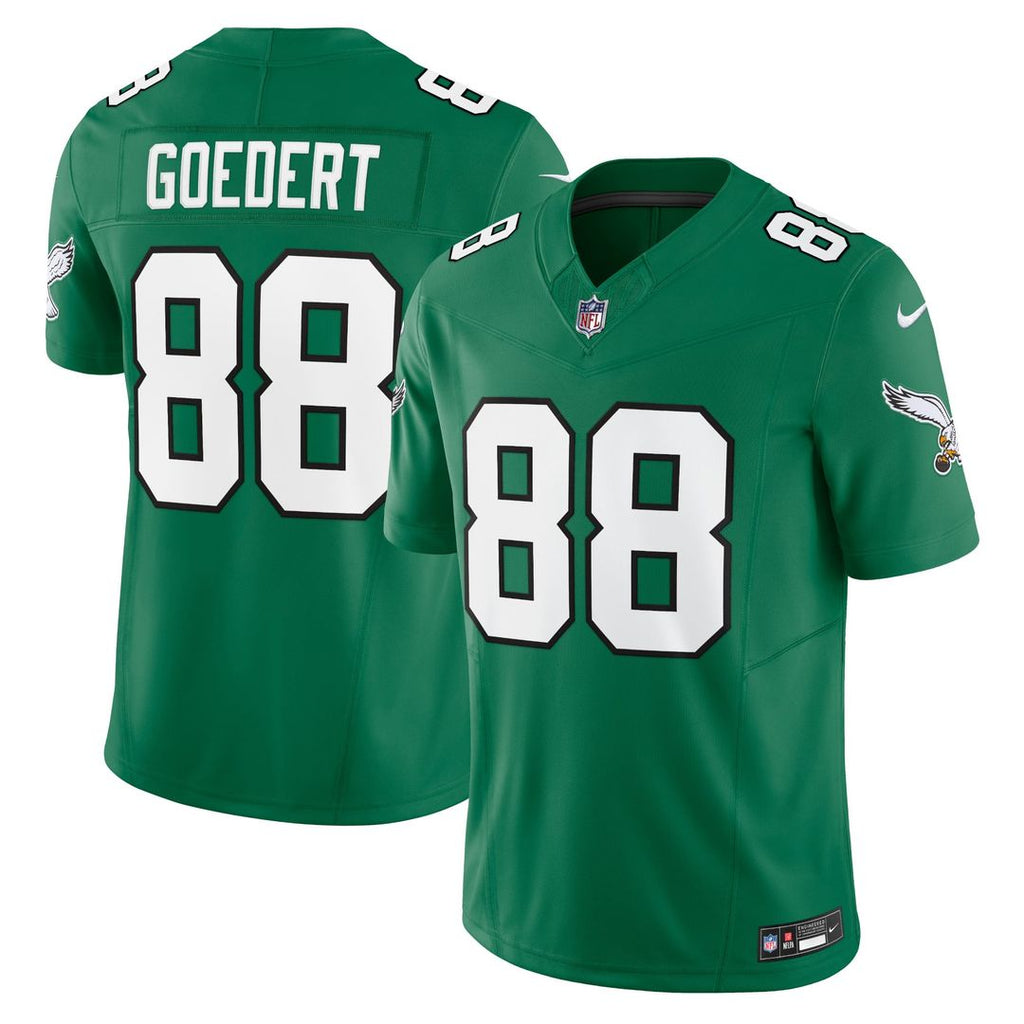 Philadelphia Eagles Dallas Goedert Nike Vapor F.U.S.E. Limited Jersey - Kelly Green