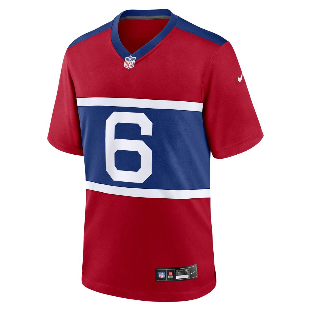 New York Giants Jaxson Dart Nike Team Game Jersey - Royal