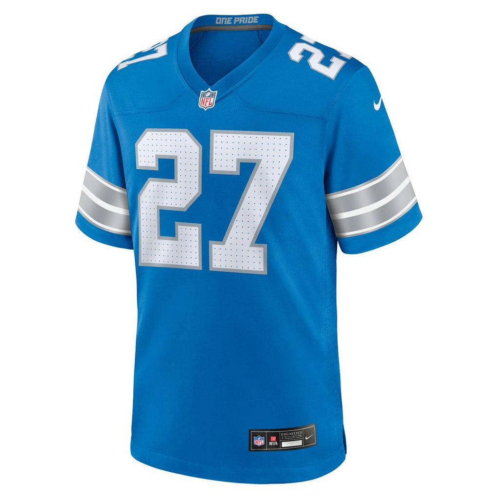 Detroit Lions Arthur Maulet Nike Team Game Jersey - Blue