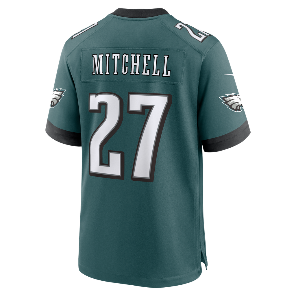 Philadelphia Eagles Quinyon Mitchell Nike Alternate Game Jersey - Black