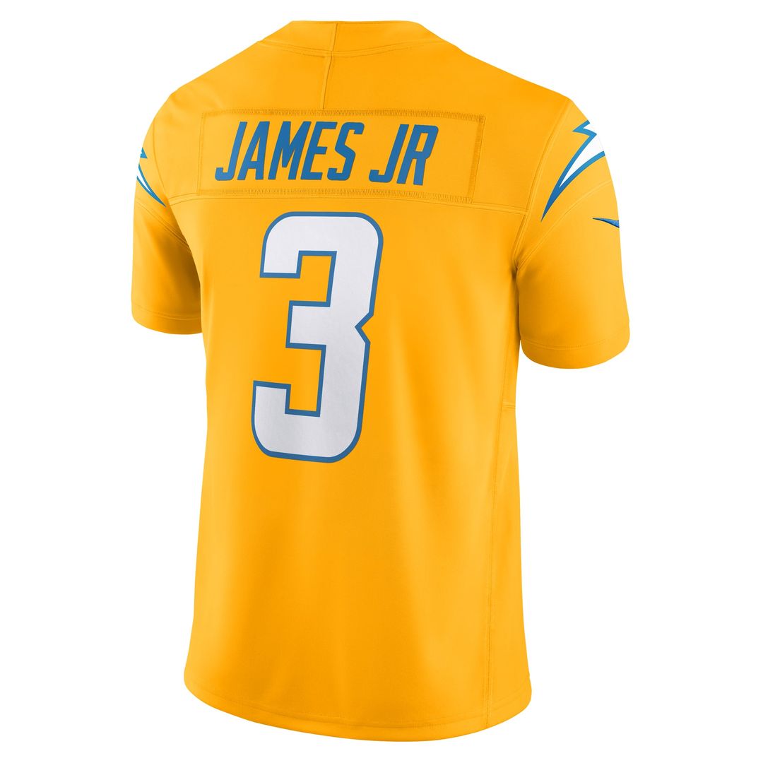 Los Angeles Chargers Derwin James Jr. Nike Alternate Charger Power Vapor F.U.S.E. Limited Jersey - Gold