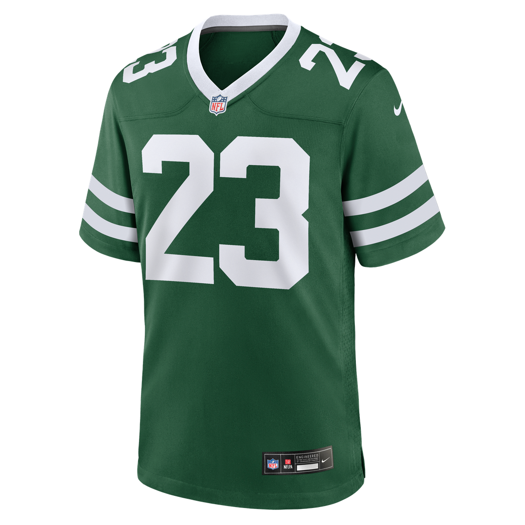 New York Jets Azareye'h Thomas Nike Team Game Jersey - Legacy Green