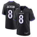 Baltimore Ravens Lamar Jackson Nike Alternate Game Jersey - Black