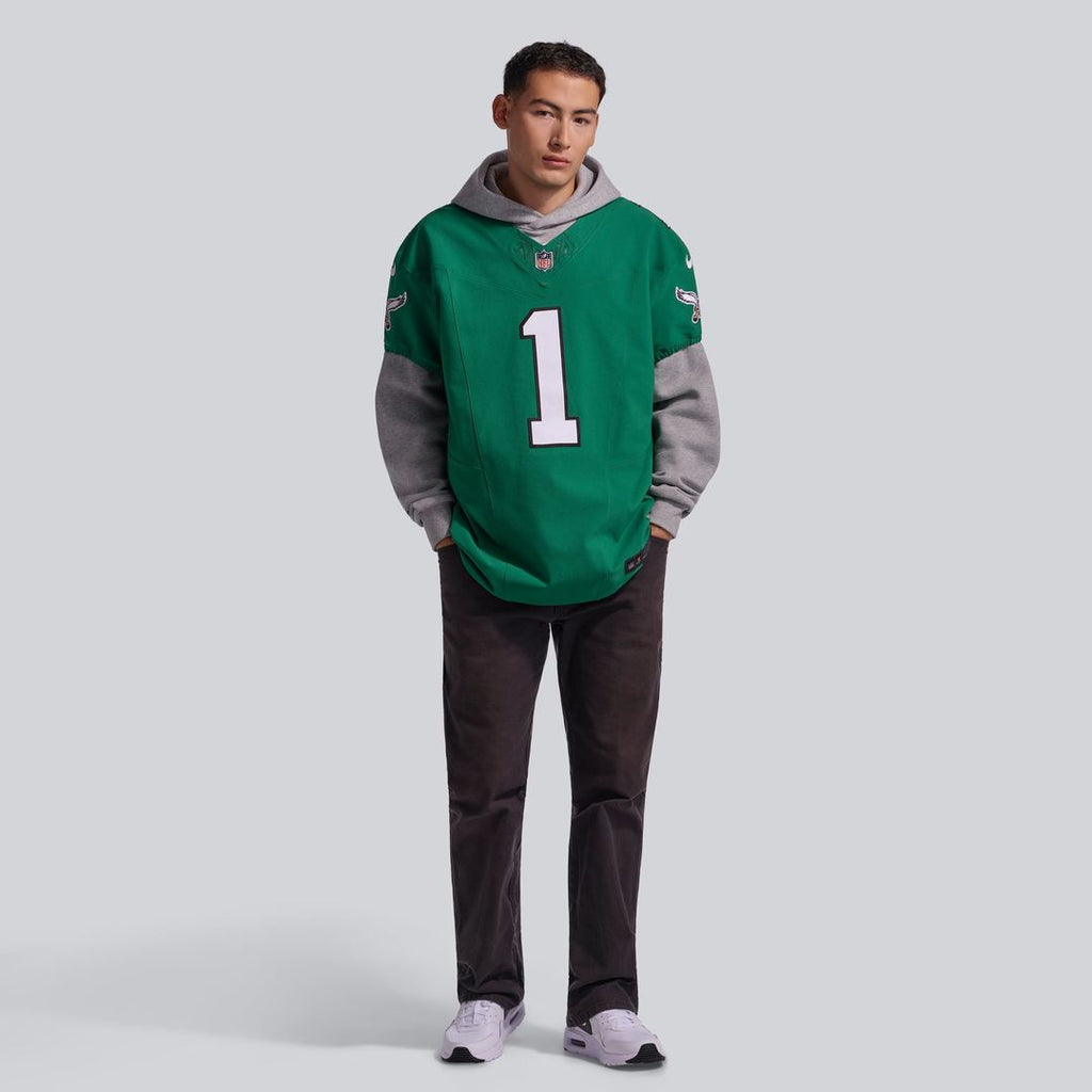 Philadelphia Eagles Jalen Hurts Nike Alternate Vapor F.U.S.E. Elite Jersey - Kelly Green