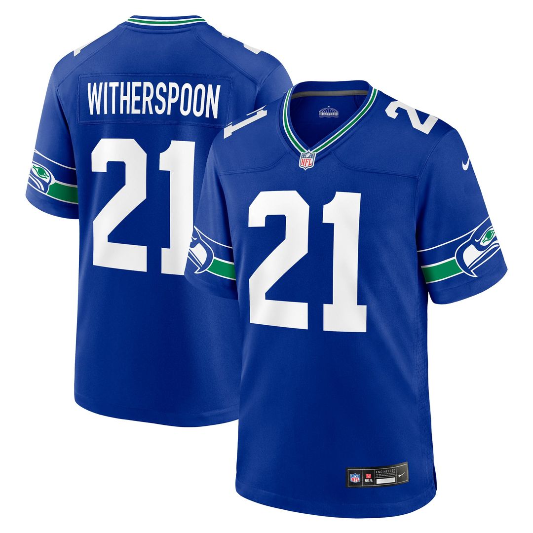 Seattle Seahawks Devon Witherspoon Nike Game Jersey - White
