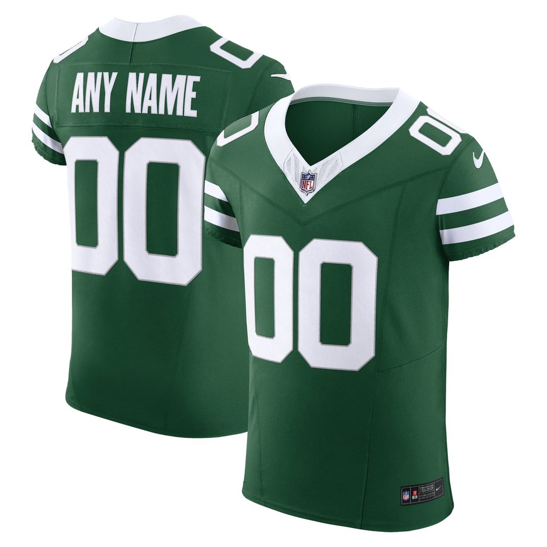 New York Jets Nike Vapor F.U.S.E. Elite Custom Jersey - Legacy Green