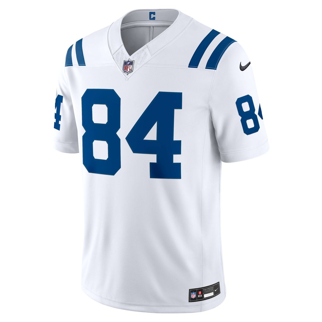 Indianapolis Colts Tyler Warren Nike Vapor F.U.S.E. Stitched Limited Jersey - White