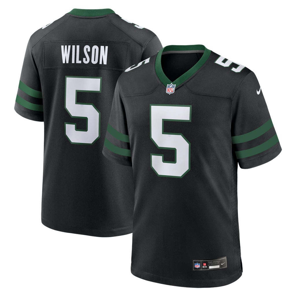 New York Jets Garrett Wilson Nike Game Jersey - Legacy Green
