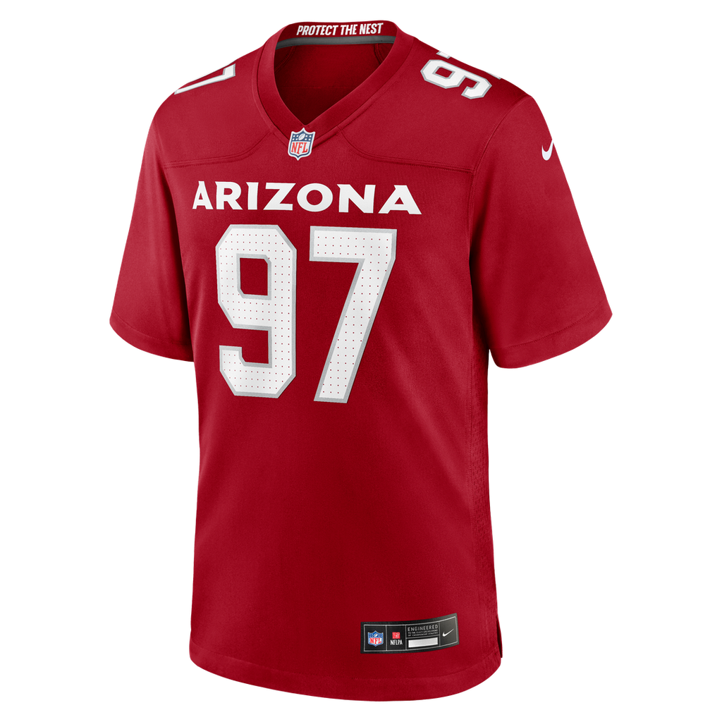 Arizona Cardinals Walter Nolen Nike Game Player Jersey - Cardinal