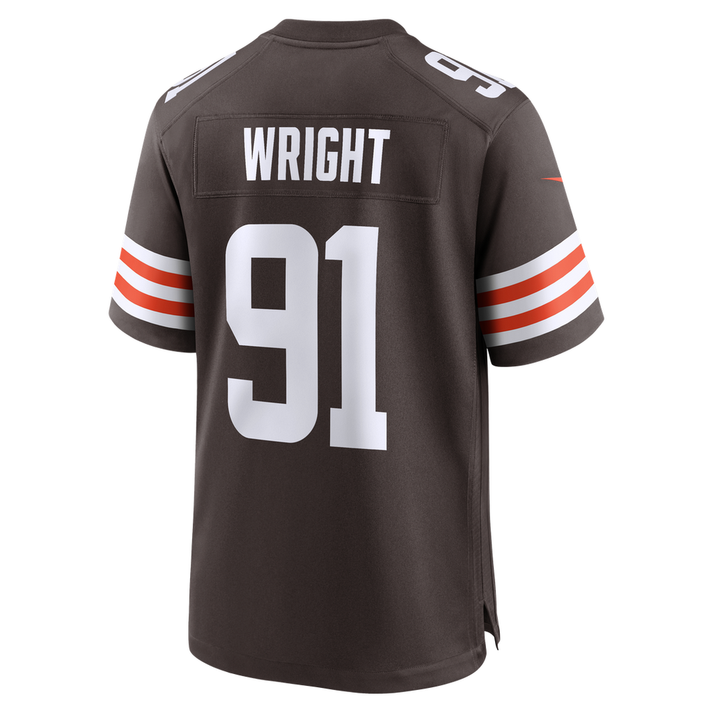 Cleveland Browns Alex Wright Nike Team Game Jersey - Brown