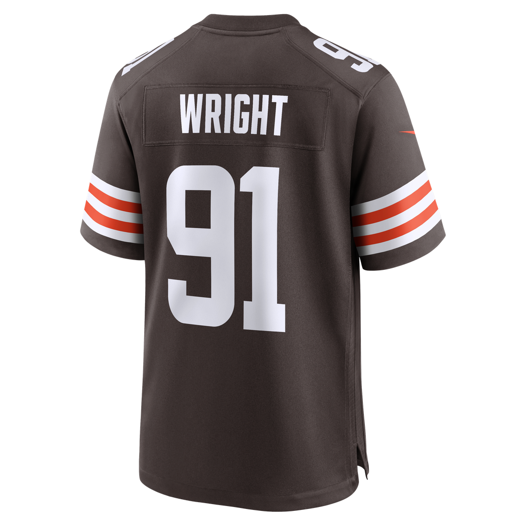 Cleveland Browns Alex Wright Nike Team Game Jersey - Brown