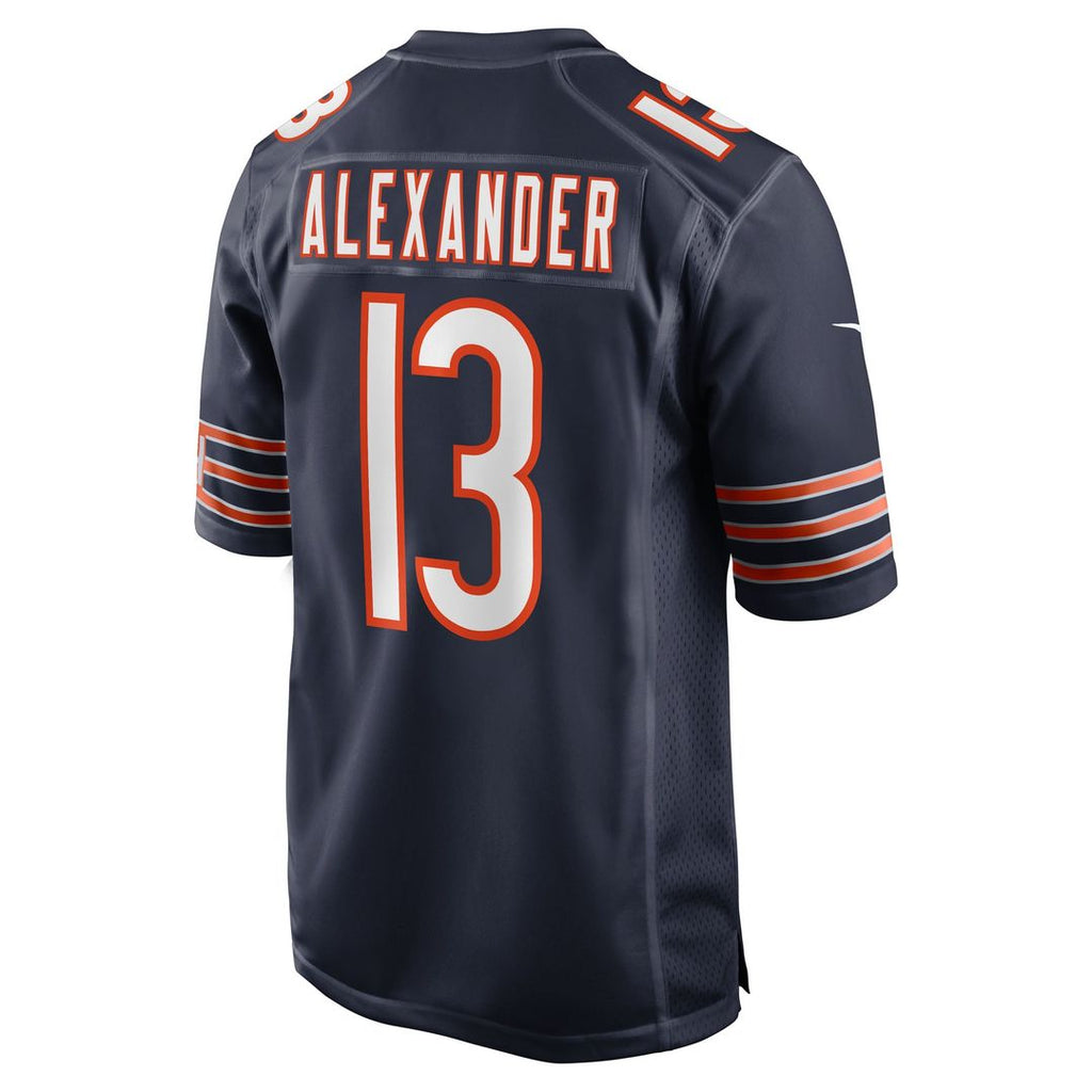 Chicago Bears Maurice Alexander Nike Team Game Jersey - Navy