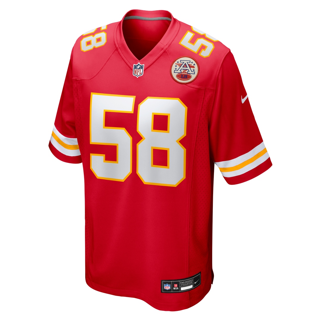 Kansas City Chiefs Derrick Thomas Nike Game Retired Player Jersey - Red