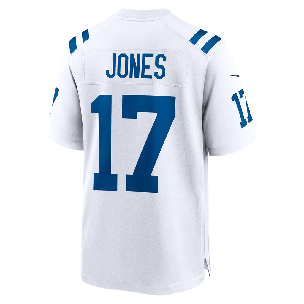 Indianapolis Colts Daniel Jones Nike Game Jersey - White