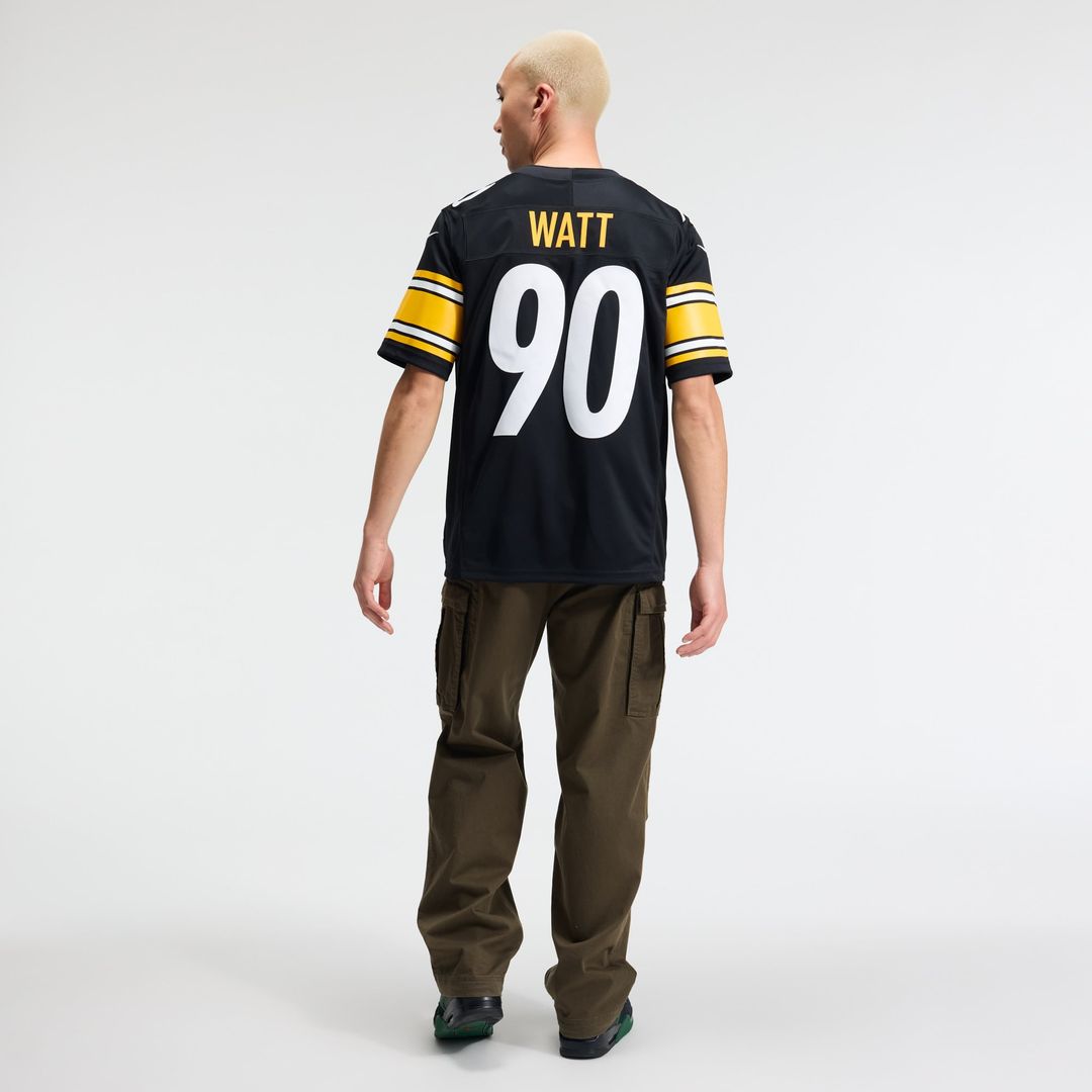 Pittsburgh Steelers T.J. Watt Nike Alternate Vapor F.U.S.E. Stitched Limited Jersey - Gold