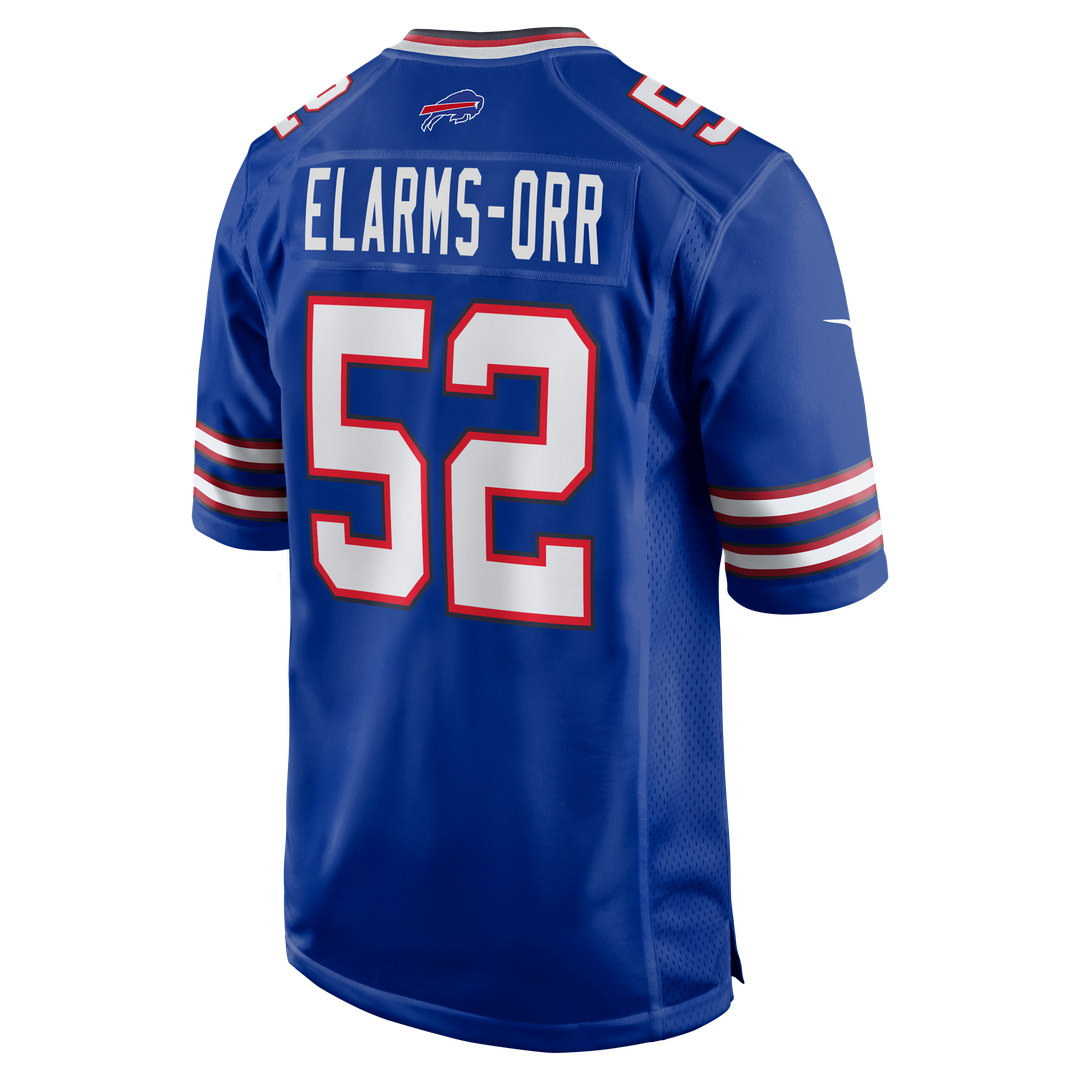 Buffalo Bills Kaleb Elarms-Orr Nike Team Game Jersey - Royal