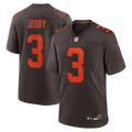 Cleveland Browns Jerry Jeudy Nike Alpha Dawg Game Jersey - Brown