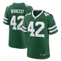 New York Jets Thomas Hennessy Nike Team Game Jersey - Legacy Green