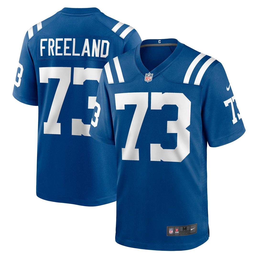Indianapolis Colts Blake Freeland Nike Team Game Jersey - Royal