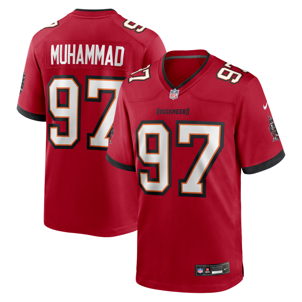 Tampa Bay Buccaneers Al-Quadin Muhammad Nike Team Game Jersey - Red